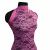 Кружевное полотно стрейч XD-WINE, 100 гр/м2, шир.150см, цвет розовый - купить в Воронеже. Цена 1 851.10 руб.