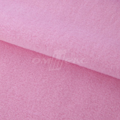 Флис окрашенный 15-2215, 250 гр/м2, шир.150 см, цвет светло-розовый - купить в Воронеже. Цена 580.31 руб.