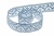 Тесьма кружевная 0621-1346А, шир. 13 мм/уп. 20+/-1 м, цвет 132-голубой - купить в Воронеже. Цена: 569.26 руб.