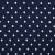 Креп стрейч Амузен, 85 г/м2, 19-3920 (т.синий)/белый крупный горох, шир.150 см - купить в Воронеже. Цена 220.50 руб.