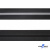 Рулонная молния с покрытием PVC спираль тип 3 (упак.270м) -черная с полосой СВО - купить в Воронеже. Цена: 12.74 руб.