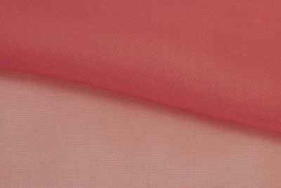 Портьерный капрон 15-1621, 47 гр/м2, шир.300см, цвет т.розовый - купить в Воронеже. Цена 137.27 руб.