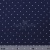 Креп стрейч Амузен, 85 г/м2, 19-3920 (т. синий)/белый мелкий горох, шир.150 см - купить в Воронеже. Цена 220.50 руб.