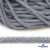 Шнур плетеный d-6 мм круглый, 70% хлопок 30% полиэстер, уп.90+/-1 м, цв.1086-голубой - купить в Воронеже. Цена: 588 руб.