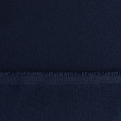 Костюмная ткань "Элис", 220 гр/м2, шир.150 см, цвет т.синий - купить в Воронеже. Цена 308 руб.
