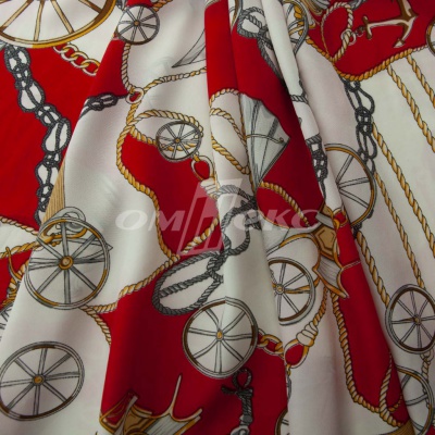 Плательная ткань "Фламенко" 13.1, 80 гр/м2, шир.150 см, принт этнический - купить в Воронеже. Цена 241.49 руб.