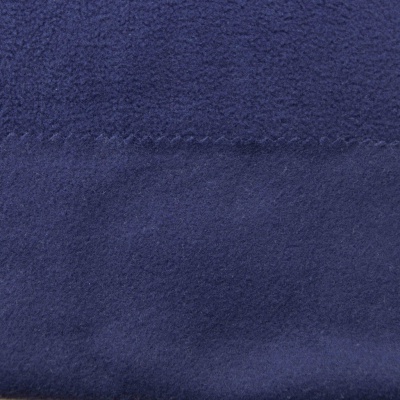 Флис DTY 19-3920, 180 г/м2, шир. 150 см, цвет т.синий - купить в Воронеже. Цена 646.04 руб.