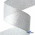 Лента металлизированная "ОмТекс", 50 мм/уп.22,8+/-0,5м, цв.- серебро - купить в Воронеже. Цена: 149.71 руб.