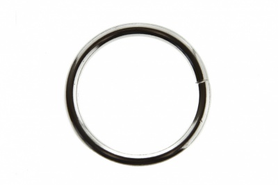 Кольцо металлическое d-3 х 32 мм, цв.-никель - купить в Воронеже. Цена: 3.92 руб.