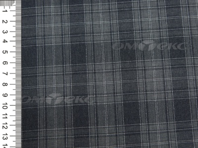 Ткань костюмная клетка 25235 2003, 185 гр/м2, шир.150см, цвет серый/сер - купить в Воронеже. Цена 