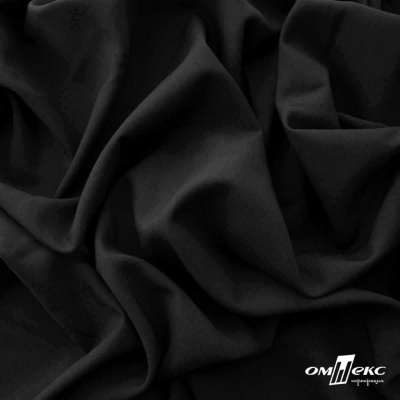 Ткань костюмная Зара, 92%P 8%S, BLACK, 200 г/м2, шир.150 см - купить в Воронеже. Цена 325.28 руб.