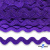 Тесьма вьюнчик 0381-0050, 5 мм/упак.33+/-1м, цвет 9530-фиолетовый - купить в Воронеже. Цена: 107.26 руб.