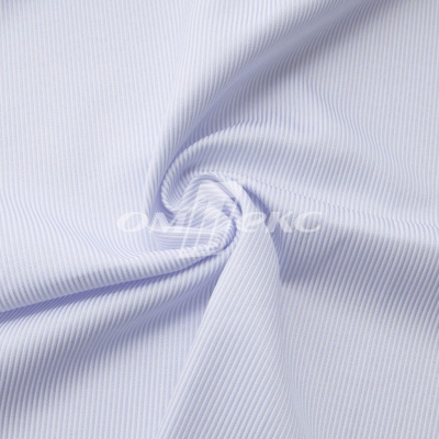 Ткань сорочечная Пула, 115 г/м2, 58% пэ,42% хл, шир.150 см, цв.1-голубой, (арт.107) - купить в Воронеже. Цена 306.69 руб.