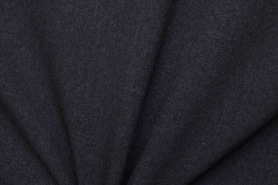 Ткань костюмная 25389 2001, 219 гр/м2, шир.150см, цвет т.синий - купить в Воронеже. Цена 334.09 руб.