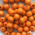 0309-Бусины деревянные "ОмТекс", 16 мм, упак.50+/-3шт, цв.003-оранжевый - купить в Воронеже. Цена: 62.22 руб.