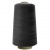 Швейные нитки (армированные) 28S/2, нам. 2 500 м, цвет чёрный - купить в Воронеже. Цена: 139.91 руб.