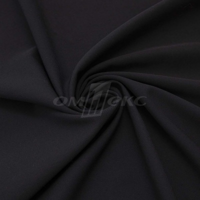 Ткань костюмная "Меган", 78%P 18%R 4%S, 205 г/м2 ш.150 см, цв-черный (Black) - купить в Воронеже. Цена 392.32 руб.