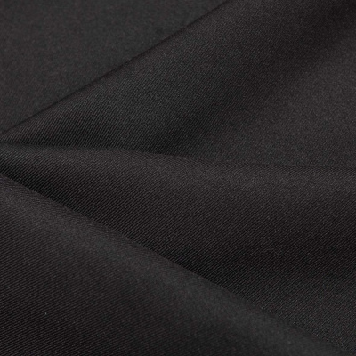 Ткань костюмная 21010 2044, 225 гр/м2, шир.150см, цвет черный - купить в Воронеже. Цена 390.73 руб.