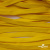 Шнур плетеный (плоский) d-12 мм, (уп.90+/-1м), 100% полиэстер, цв.269 - жёлтый - купить в Воронеже. Цена: 8.62 руб.