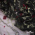 Сетка с вышивкой "Мадрид" 135 г/м2, 100% нейлон, ширина 130 см, Цвет 4/Черный - купить в Воронеже. Цена 980 руб.