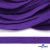 Шнур плетеный d-8 мм плоский, 70% хлопок 30% полиэстер, уп.85+/-1 м, цв.1030-фиолет - купить в Воронеже. Цена: 735 руб.