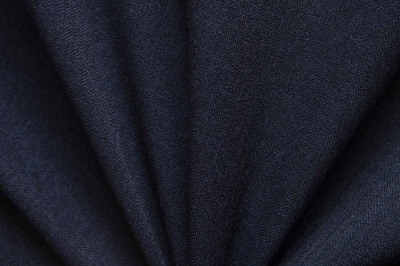 Ткань костюмная 25388 2009, 207 гр/м2, шир.150см, цвет т.синий - купить в Воронеже. Цена 353.07 руб.
