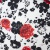 Плательная ткань "Фламенко" 22.1, 80 гр/м2, шир.150 см, принт растительный - купить в Воронеже. Цена 239.03 руб.
