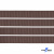 Репсовая лента 005, шир. 6 мм/уп. 50+/-1 м, цвет коричневый - купить в Воронеже. Цена: 88.45 руб.