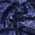 Сетка с пайетками №13, 188 гр/м2, шир.140см, цвет синий - купить в Воронеже. Цена 433.60 руб.