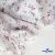 Ткань Муслин принт, 100% хлопок, 125 гр/м2, шир. 140 см, #2308 цв. 6 белый с цветком - купить в Воронеже. Цена 413.11 руб.