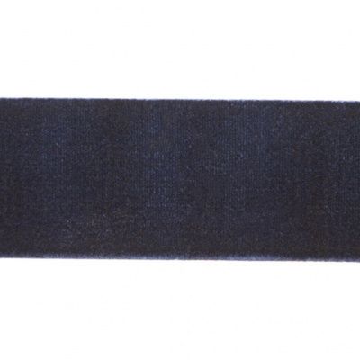Лента бархатная нейлон, шир.25 мм, (упак. 45,7м), цв.180-т.синий - купить в Воронеже. Цена: 800.84 руб.
