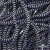 Шнурки #107-16, круглые 130 см, двухцветные цв.серый/чёрный - купить в Воронеже. Цена: 31.89 руб.