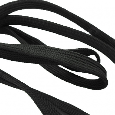 Шнурки т.5 110 см черный - купить в Воронеже. Цена: 23.25 руб.
