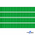 Репсовая лента 019, шир. 6 мм/уп. 50+/-1 м, цвет зелёный - купить в Воронеже. Цена: 87.54 руб.