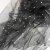 Сетка Фатин Глитер Спейс, 12 (+/-5) гр/м2, шир.150 см, 16-167/черный - купить в Воронеже. Цена 184.03 руб.