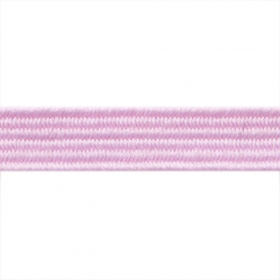 Резиновые нити с текстильным покрытием, шир. 6 мм ( упак.30 м/уп), цв.- 80-розовый - купить в Воронеже. Цена: 155.22 руб.