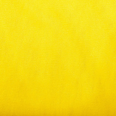 Фатин блестящий 16-70, 12 гр/м2, шир.300см, цвет жёлтый - купить в Воронеже. Цена 109.72 руб.