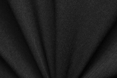 Ткань костюмная 21699 1144/1178, 236 гр/м2, шир.150см, цвет чёрный - купить в Воронеже. Цена 455.40 руб.