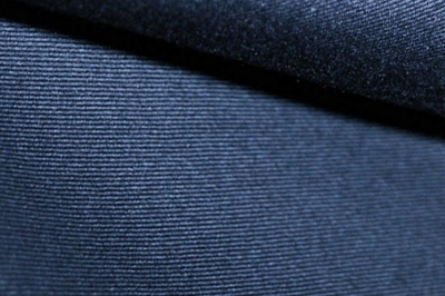 Ткань костюмная 8874/3, цвет темно-синий, 100% полиэфир - купить в Воронеже. Цена 433.60 руб.