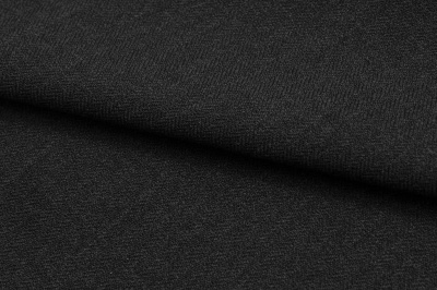 Ткань костюмная 21699 1144/1178, 236 гр/м2, шир.150см, цвет чёрный - купить в Воронеже. Цена 455.40 руб.
