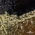 Трикотажное полотно, Сетка с пайетками, шир.130 см, #315, цв.-чёрный/золото - купить в Воронеже. Цена 693.39 руб.