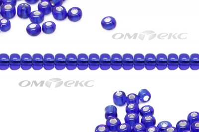 Бисер (SL) 11/0 ( упак.100 гр) цв.28 - синий - купить в Воронеже. Цена: 53.34 руб.