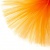 Фатин матовый 16-127, 12 гр/м2, шир.300см, цвет оранжевый - купить в Воронеже. Цена 96.31 руб.