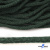 Шнур плетеный d-6 мм, 70% хлопок 30% полиэстер, уп.90+/-1 м, цв.1083-тём.зелёный - купить в Воронеже. Цена: 588 руб.