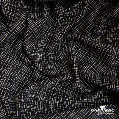 Ткань костюмная "Гарсия" 80% P, 18% R, 2% S, 335 г/м2, шир.150 см, Цвет черный - купить в Воронеже. Цена 669.66 руб.