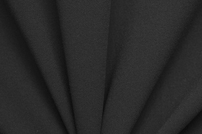 Костюмная ткань с вискозой "Бриджит", 210 гр/м2, шир.150см, цвет чёрный - купить в Воронеже. Цена 570.73 руб.