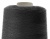 Швейные нитки (армированные) 28S/2, нам. 2 500 м, цвет чёрный - купить в Воронеже. Цена: 139.91 руб.