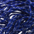 Шнурки #107-19, круглые 130 см, двухцветные цв.василёк/белый - купить в Воронеже. Цена: 22.14 руб.