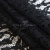 Кружевное полотно #2307, 145 гр/м2, шир.150см, цвет чёрный - купить в Воронеже. Цена 449.07 руб.