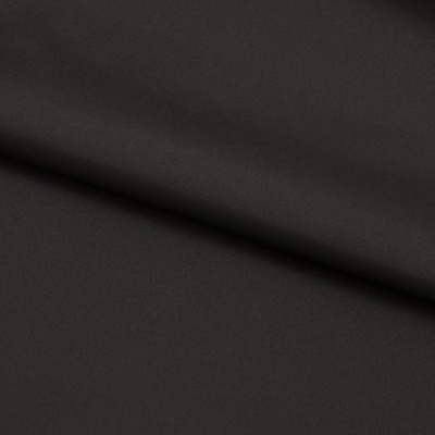 Курточная ткань Дюэл (дюспо), PU/WR/Milky, 80 гр/м2, шир.150см, цвет чёрный - купить в Воронеже. Цена 141.80 руб.
